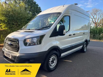 Used Ford Transit 130 HP (95 kW) 2018 White Van