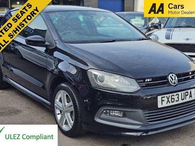 Used VW Polo R-line 105 HP (77 kW) 2013 Black Hatchback