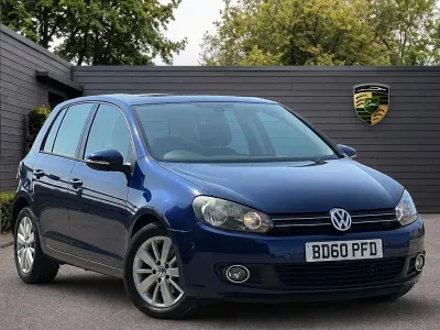Used VW Golf VI SE 2010 Blue Hatchback