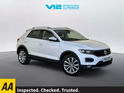 Used VW T-Roc SEL 150 HP (110 kW) 2019 White SUV