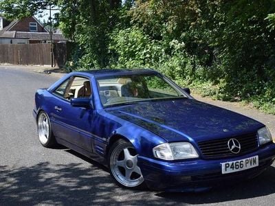 Used Mercedes SL320 228 HP (167 kW) 1996 Blue Cabriolet