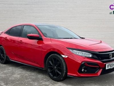 Red Used 2020 Honda Civic Sport Hatchback | £15,573 (Fair price)
