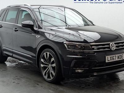 Used VW Tiguan R-line 150 HP (110 kW) 2017 Black SUV