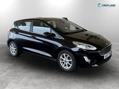 Used Ford Fiesta Zetec 100 HP (73 kW) 2017 Black Hatchback