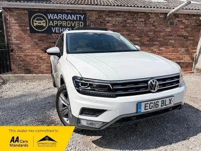 Used VW Tiguan SEL 190 HP (139 kW) 2016 White SUV