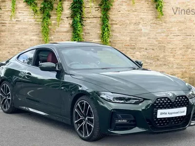 Used BMW 420 M Sport 187 HP (137 kW) 2022 Green Coupe