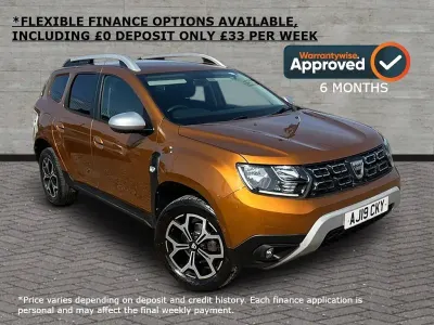 Used Dacia Duster Prestige 115 HP (84 kW) 2019 Orange SUV