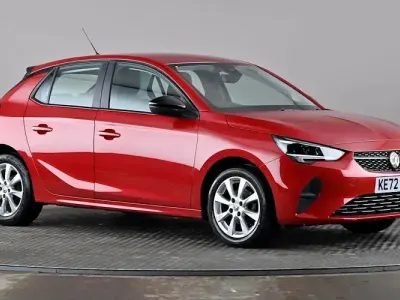 Used Vauxhall Corsa Design Edition 75 HP (55 kW) 2023 Red Hatchback