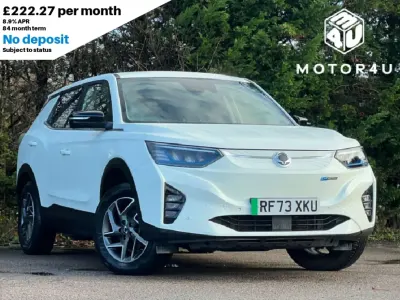 Used SsangYong Korando 61 kW (84 HP) 2023 White SUV