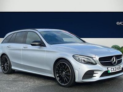 Used Mercedes C200 AMG line 2021 Silver Estate