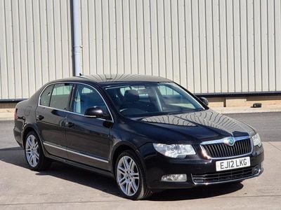 Used Skoda Superb Elegance 256 HP (188 kW) 2012 Black Hatchback
