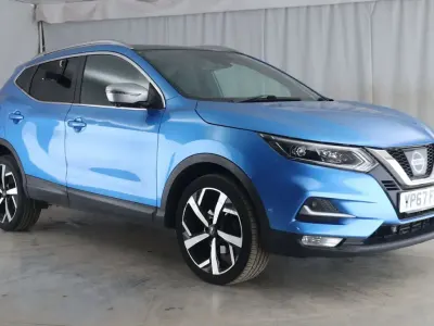 Used Nissan Qashqai Tekna+ 116 HP (85 kW) 2017 Blue SUV
