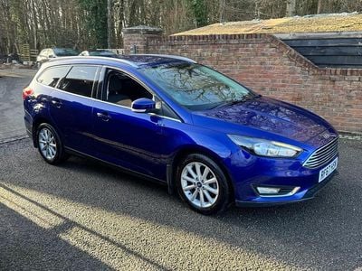 Blue Used 2018 Ford Focus Titanium Estate | £8,995 (Good price)