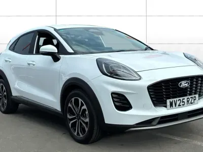 Used Ford Puma Titanium 125 HP (91 kW) 2025 White SUV