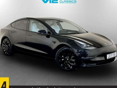 Black Used 2021 Tesla Model 3 Sedan | £16,495 (Fair price)