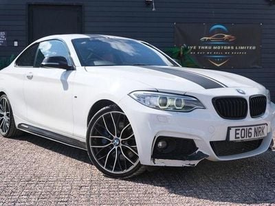 Used BMW 220 M Sport 190 HP (139 kW) 2016 White Coupe