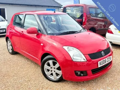 Used Suzuki Swift GLX 102 HP (75 kW) 2008 Red Hatchback