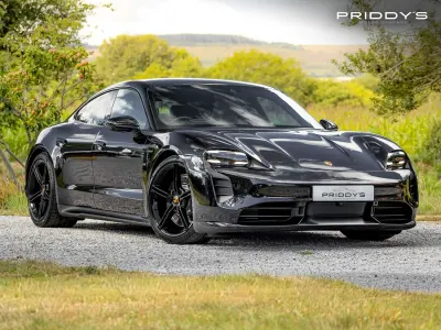 Used Porsche Taycan Performance Package 493 kW (671 HP) 2021 Black Sedan
