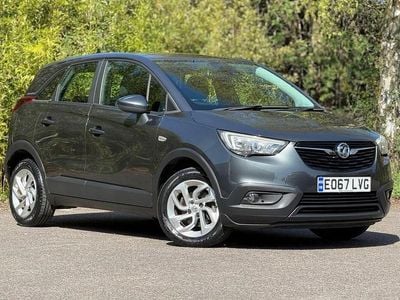 Used Vauxhall Crossland X S 110 HP (80 kW) 2017 Grey SUV