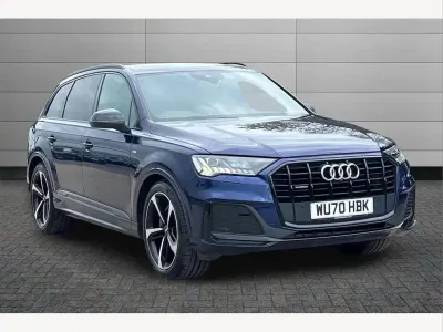 Usado Audi Q7 Black Edition 286 CV (210 kW) 2020 Azul SUV