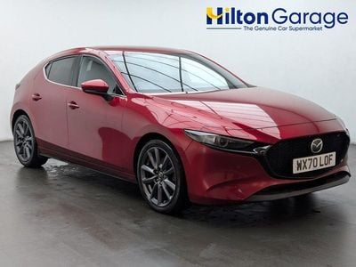 Red Used 2020 Mazda 3 Inclusive Hatchback | £14,450 (Fair price)