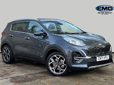 Grey Used 2021 Kia Sportage GT-Line SUV | £21,275 (Good price)