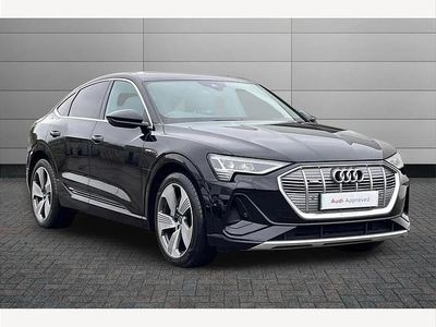 Used Audi e-tron Sportback S-Line 230 kW (313 HP) 2022 Black SUV