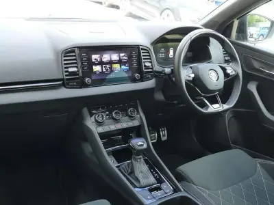 Used Skoda Karoq SportLine 150 HP (110 kW) 2023 Black magic pearl effect SUV
