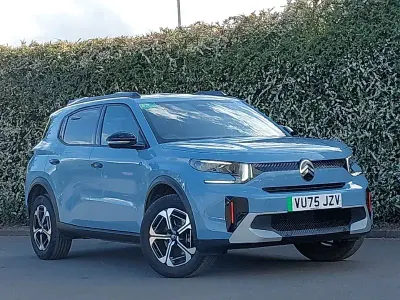 Used Citroën e-C3 83 kW (113 HP) 2025 Blue Hatchback