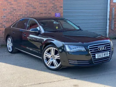 Used Audi A8 Sport 246 HP (180 kW) 2013 Black Sedan