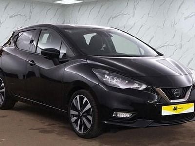 Begagnad Nissan Micra S 92 HK (67 kW) 2021 Svart Halvkombi