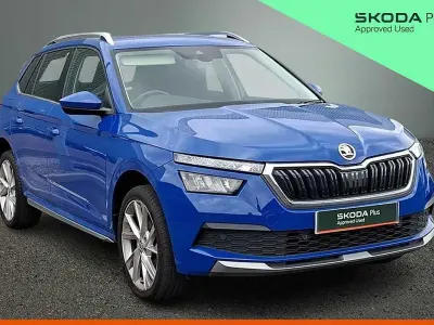 Used Skoda Kamiq SE L Executive 108 HP (79 kW) 2023 Blue SUV