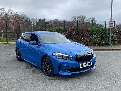 Used BMW 118 M Sport 134 HP (98 kW) 2023 Blue Hatchback