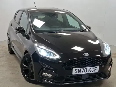 Used Ford Fiesta ST-Line X 125 HP (91 kW) 2021 Black Hatchback