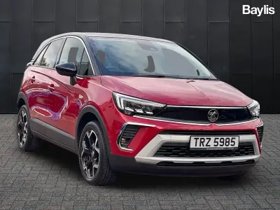 Used Vauxhall Crossland Edition 110 HP (80 kW) 2021 Red SUV