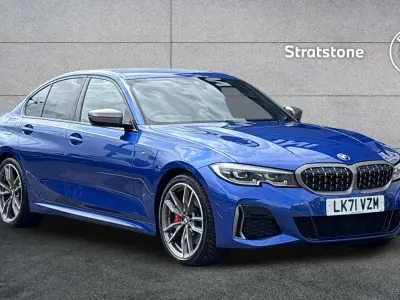 Used BMW M340 Shadowline 335 HP (246 kW) 2021 Blue Sedan