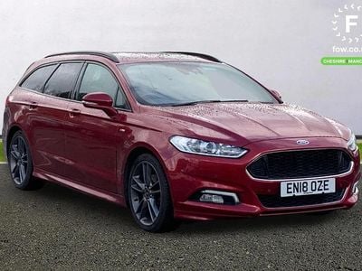 Used Ford Mondeo ST-Line 179 HP (131 kW) 2018 Red Estate