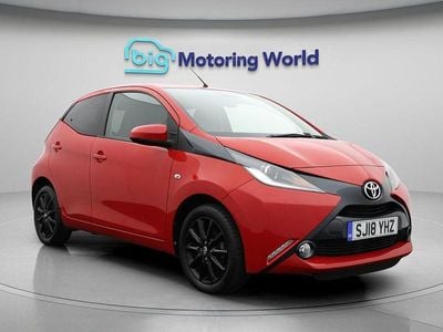 Red Used 2018 Toyota Aygo x-style Hatchback | £8,600 (Fair price)