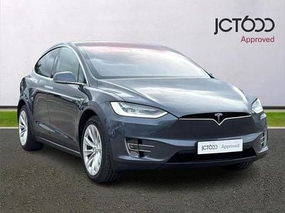 Used Tesla Model X Long Range AWD 397 kW (541 HP) 2020 Grey SUV