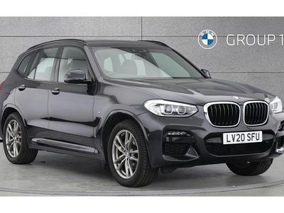 Sophisto grey Used 2020 BMW X3 M Sport SUV | £27,490 (Fair price)