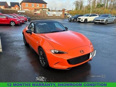 Orange Used 2019 Mazda MX5 Edition Cabriolet | £23,795