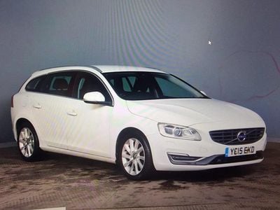 Used Volvo V60 SE Lux 2015 White Estate