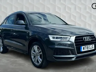 Used Audi Q3 S-Line 150 HP (110 kW) 2018 Grey SUV