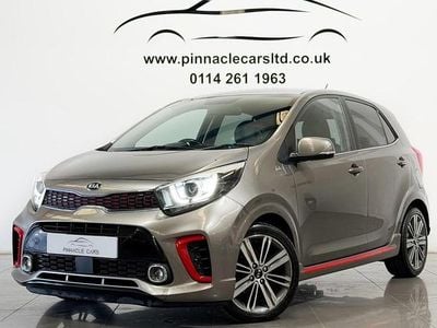 Used Kia Picanto GT-Line 66 HP (48 kW) 2017 Silver Hatchback