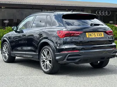 Used Audi Q3 Black Edition 150 HP (110 kW) 2025 Black SUV
