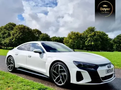 Used Audi e-tron GT quattro Advanced 389 kW (530 HP) 2022 White Sedan