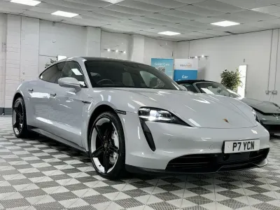 Used Porsche Taycan Performance Package 419 kW (571 HP) 2021 Grey Sedan