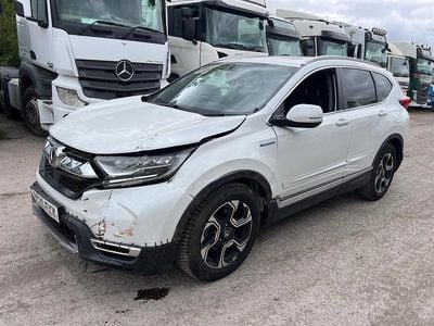 White Used 2020 Honda CR-V Hybrid SUV | £8,450