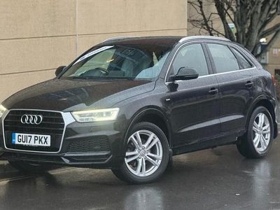 Black Used 2017 Audi Q3 S-Line SUV | £10,495 (Fair price)