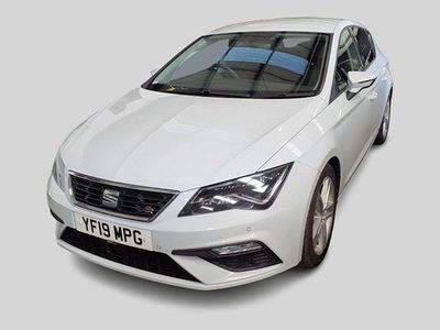 Used Seat Leon FR 130 HP (95 kW) 2019 White Hatchback